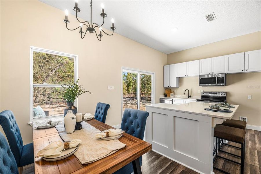 Furnished interior view inside a new home in , Keystone Heights (Image 13).