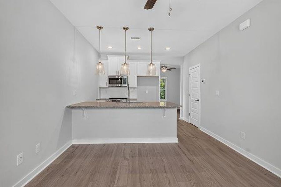 Furnished interior view inside a new home in The Cottages at East Lanier, Fayetteville (Image 5).