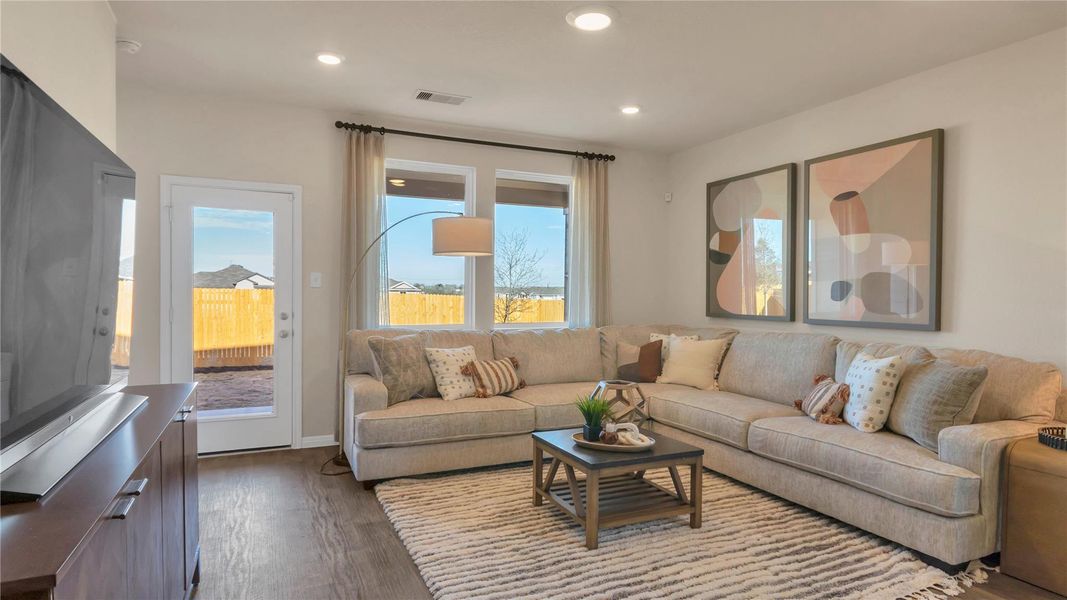 Furnished interior view inside a new home in Talavera, Kyle (Image 7).