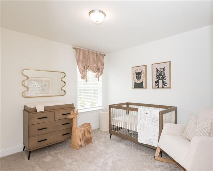 Furnished interior view inside a new home in Highland Park, Stonecrest (Image 9). Furnished interior view inside a new home in Highland Park, Stonecrest (Image 9).