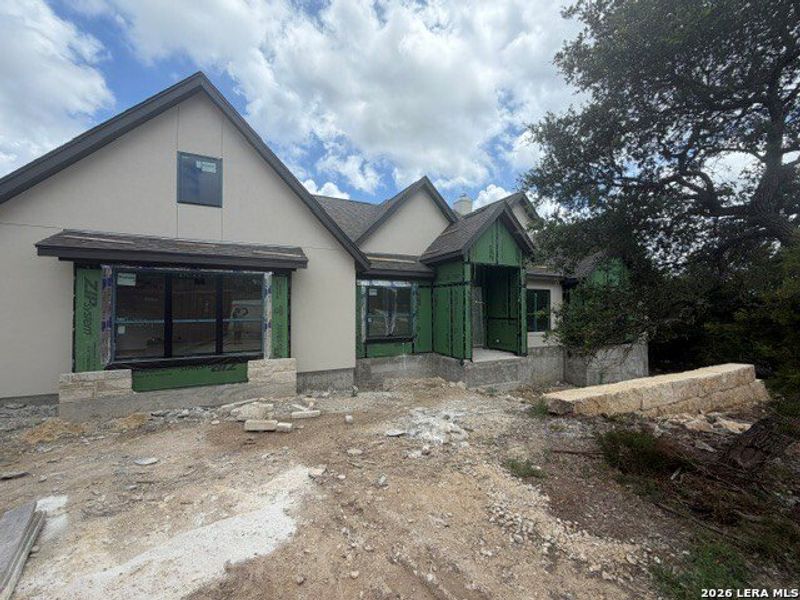In-progress construction of a new home in , Canyon Lake, TX (Image 8). In-progress construction of a new home in , Canyon Lake, TX (Image 8).