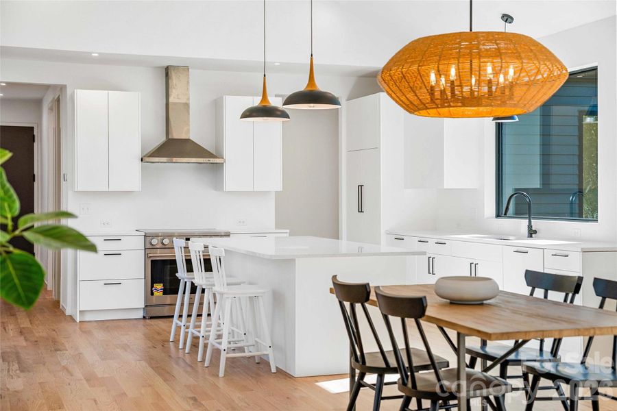 Furnished interior view inside a new home in , Asheville (Image 36).