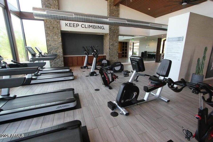 Avance Clubhouse fitness center