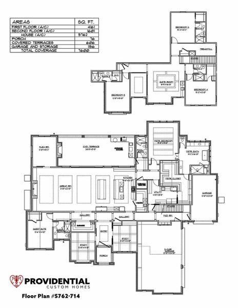2D floor plan layout for the Plan 714 by PROVIDENTIAL CUSTOM HOMES in Eden Ranch, Lewisville, TX (Image 1). 2D floor plan layout for the Plan 714 by PROVIDENTIAL CUSTOM HOMES in Eden Ranch, Lewisville, TX (Image 1).