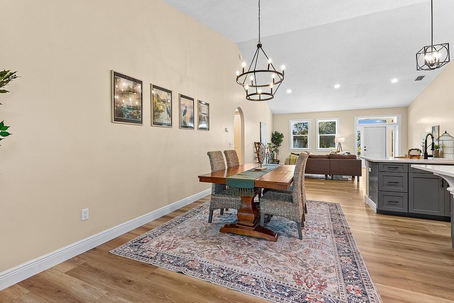 Furnished interior view inside a new home in , Vero Beach (Image 13).