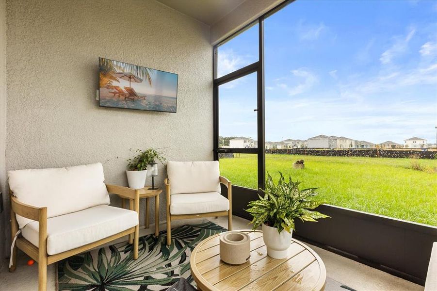 Furnished interior view inside a new home in , St. Cloud (Image 26).