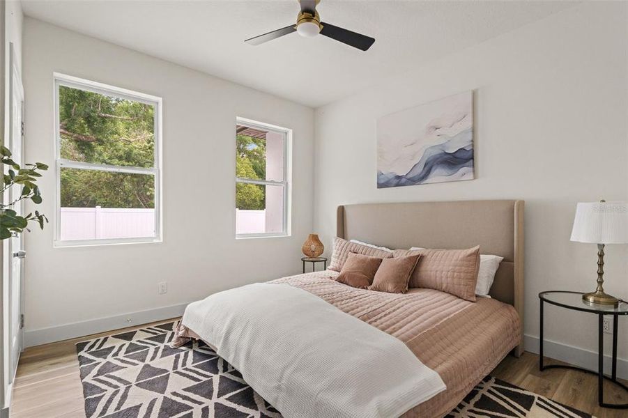 Furnished interior view inside a new home in , Tampa (Image 18).