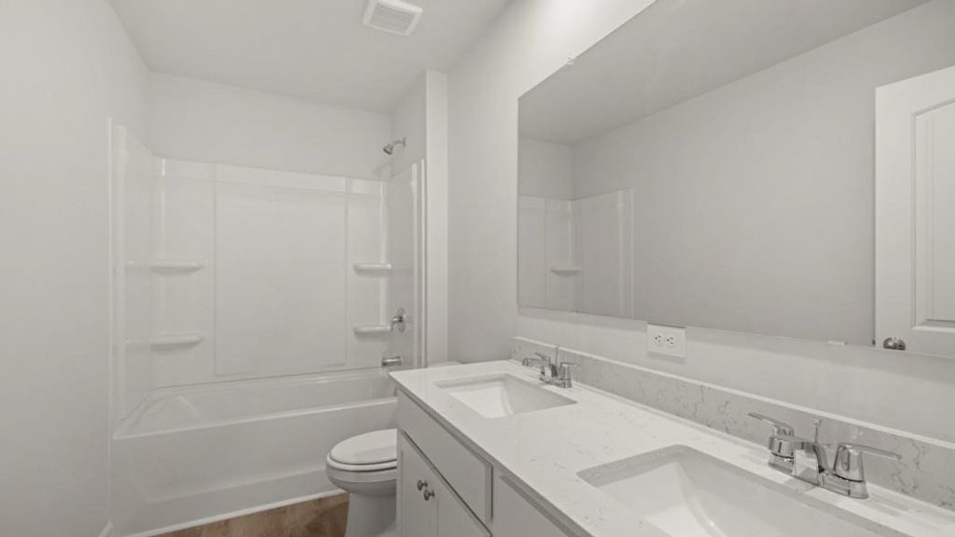 Furnished interior view inside a new home in Liberty Crossing, Braselton (Image 6).