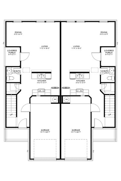 2D floor plan layout for the The Houston by Flintrock Builder in Tejas Pointe, Harker Heights, TX (Image 3). 2D floor plan layout for the The Houston by Flintrock Builder in Tejas Pointe, Harker Heights, TX (Image 3).