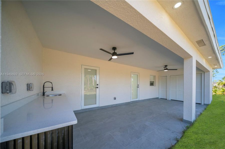 Exterior details and patio area of a home in , Lehigh Acres (Image 15).