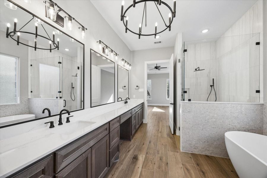 Furnished interior view inside a new home in , Huntsville (Image 14).