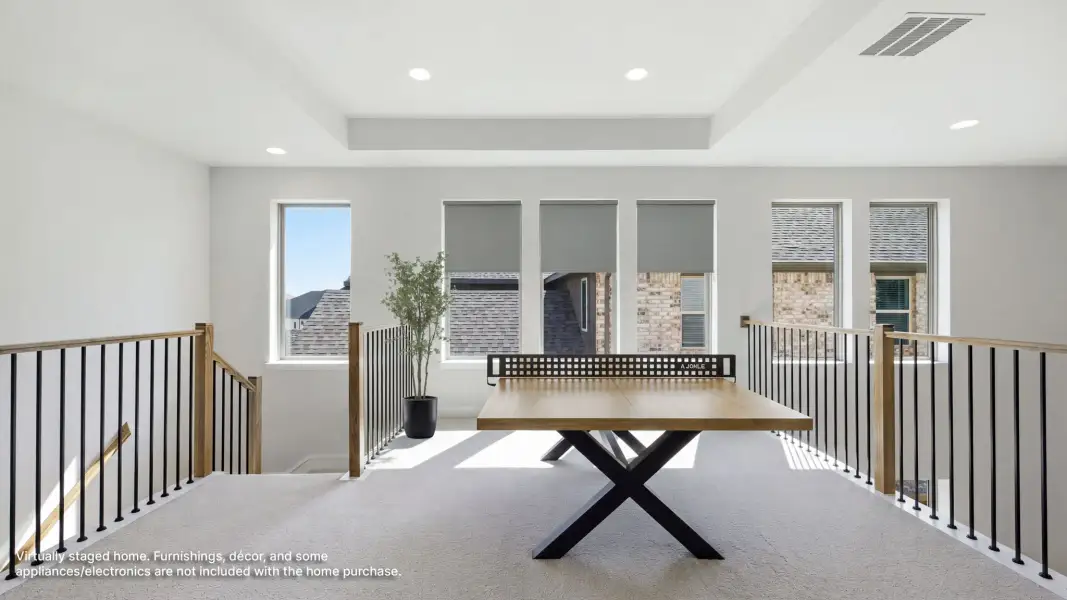 Furnished interior view inside a new home in Eliana, McKinney (Image 10).