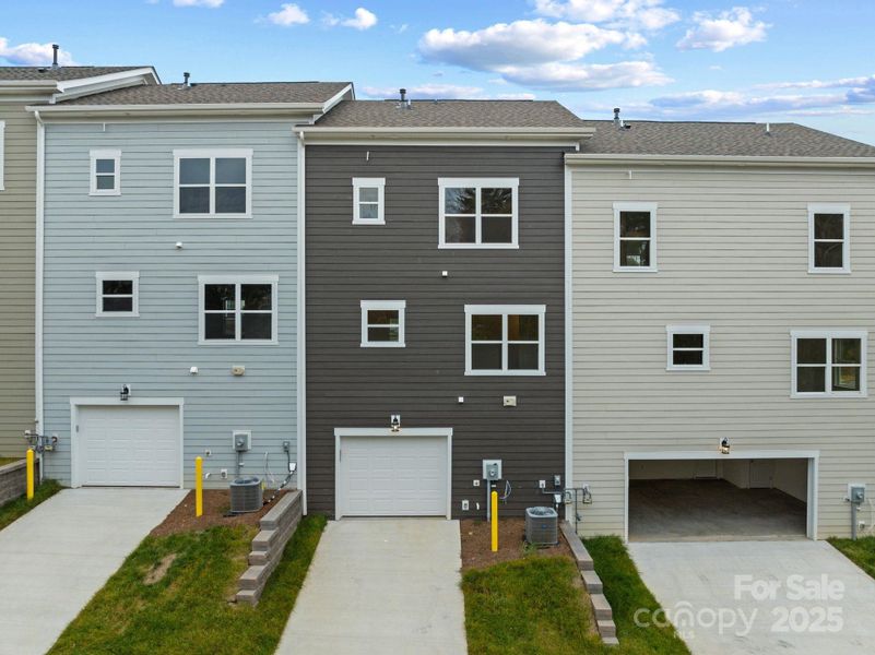 Front exterior of a new home in , Asheville, NC, highlighting curb appeal (Image 23).