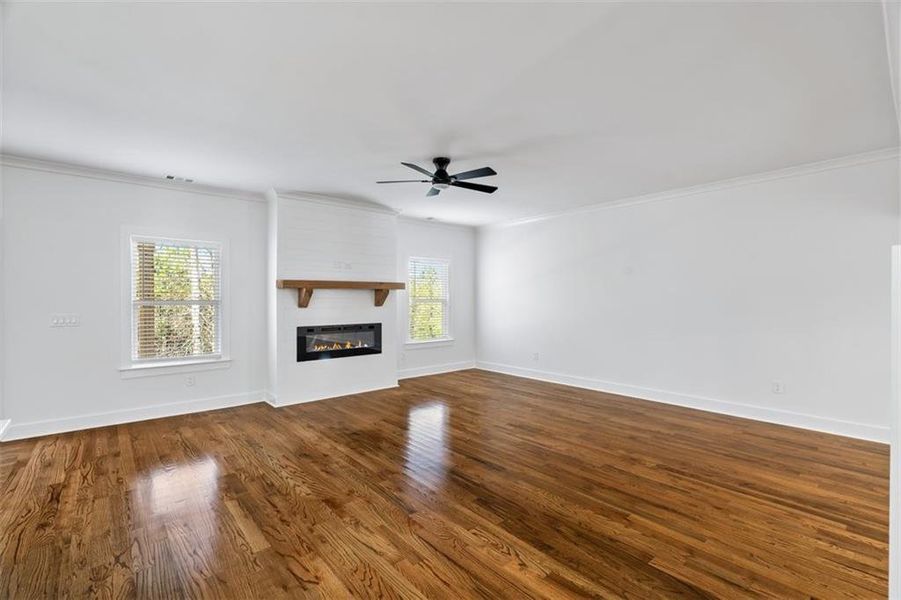 Spacious, unfurnished interior of a new home in Silvercrest Lakes, Acworth (Image 23).
