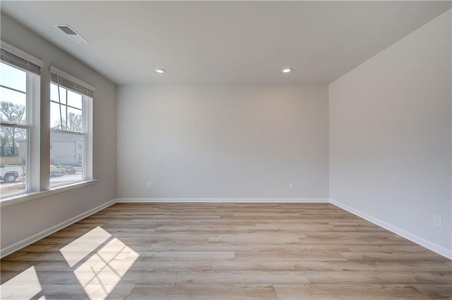 Spacious, unfurnished interior of a new home in Cambria at Traditions, Hampton (Image 16). Spacious, unfurnished interior of a new home in Cambria at Traditions, Hampton (Image 16).