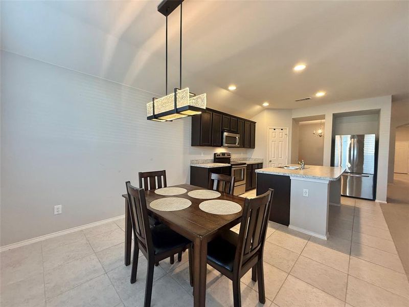 Furnished interior view inside a new home in , Forney (Image 6). Furnished interior view inside a new home in , Forney (Image 6).