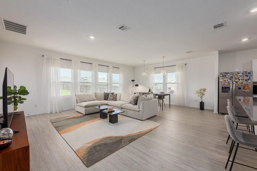 Furnished interior view inside a new home in , Georgetown (Image 18).