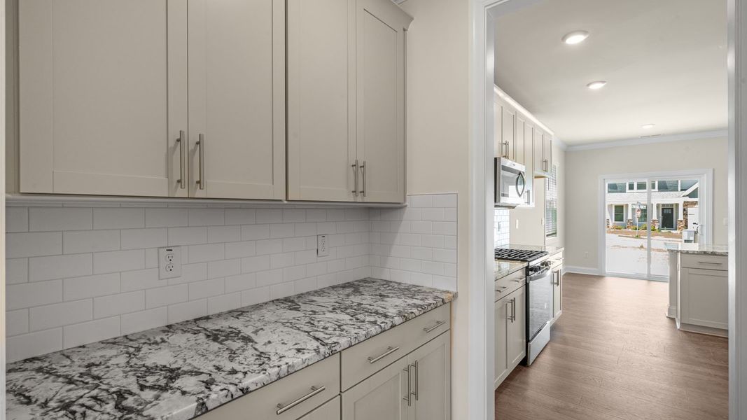 Furnished interior view inside a new home in Collins Ridge, Hillsborough (Image 8).