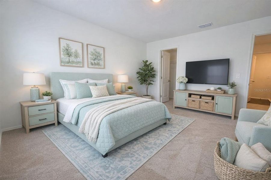Furnished interior view inside a new home in Broadleaf, Parrish (Image 46).