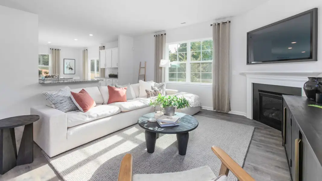 Furnished interior view inside a new home in Bryson Park, Lexington (Image 12).