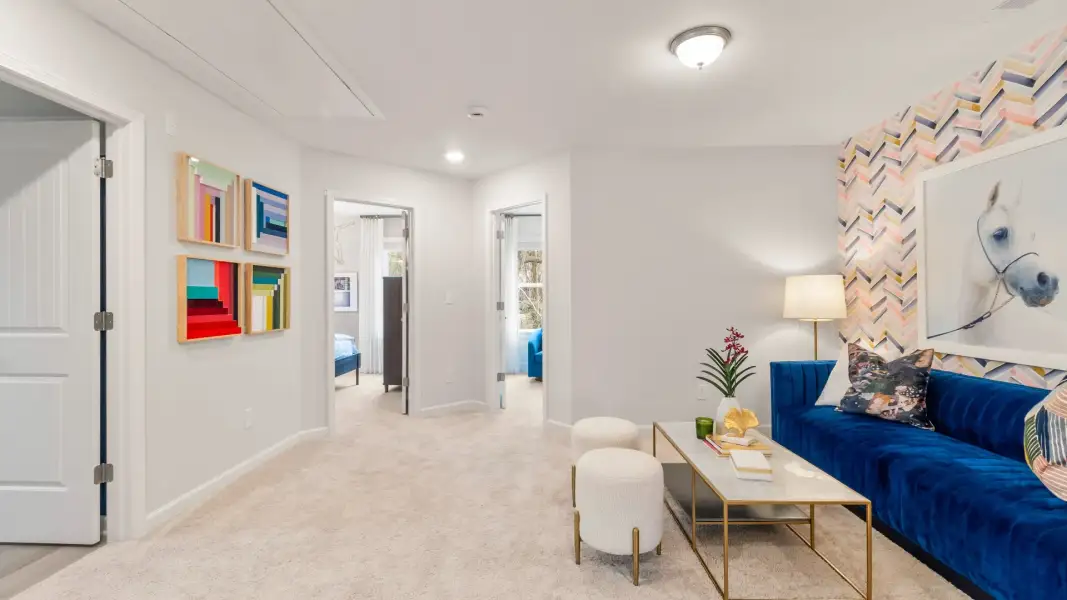 Furnished interior view inside a new home in Diamante, Stockbridge (Image 19).