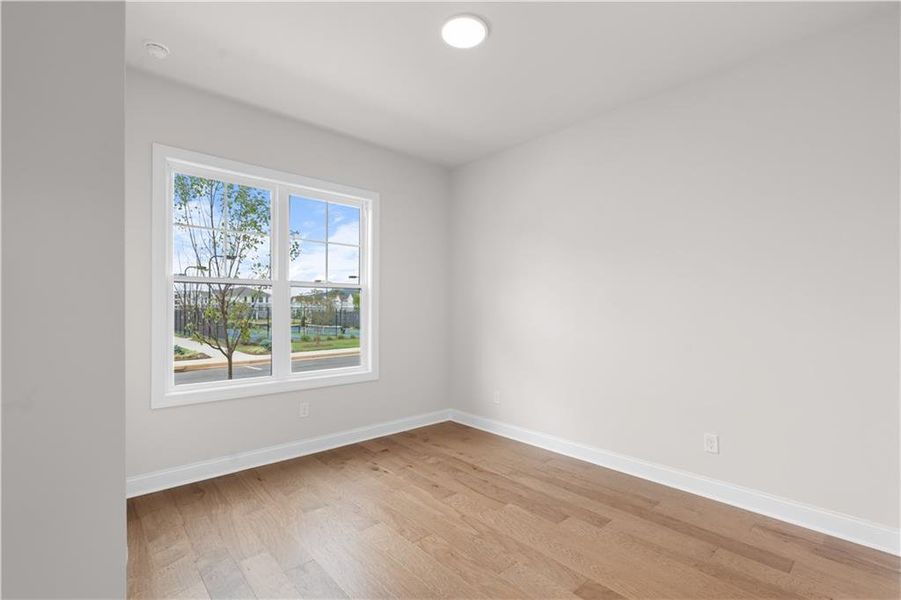 Spacious, unfurnished interior of a new home in Promenade at Sawnee Village, Cumming (Image 20).