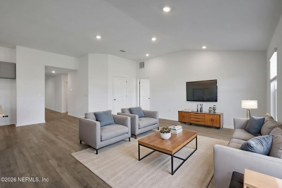 Furnished interior view inside a new home in Diamond Springs, Jacksonville (Image 6).