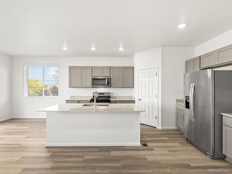 Furnished interior view inside a new home in Poudre Heights: The Lakes Collection, Windsor (Image 7). Furnished interior view inside a new home in Poudre Heights: The Lakes Collection, Windsor (Image 7).