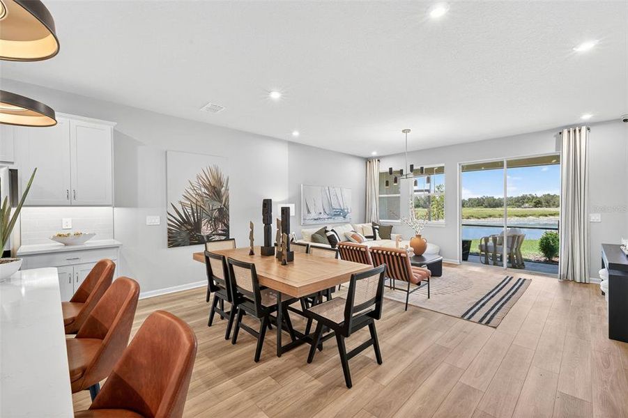 Furnished interior view inside a new home in Crosswind Ranch, Parrish (Image 18).