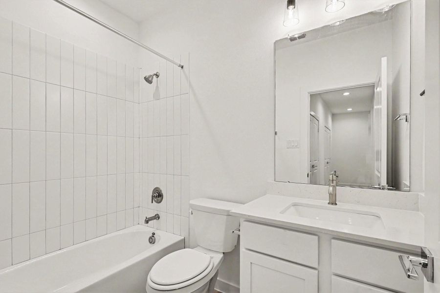 Furnished interior view inside a new home in , Houston (Image 7).