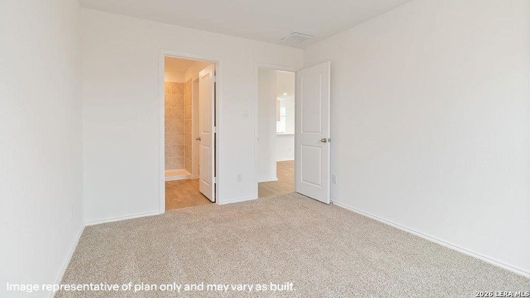 Spacious, unfurnished interior of a new home in Hickory Ridge, Elmendorf (Image 16).