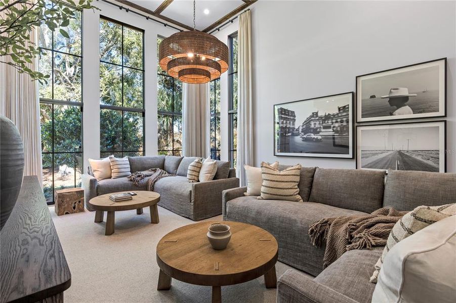 Furnished interior view inside a new home in , Windermere (Image 19).