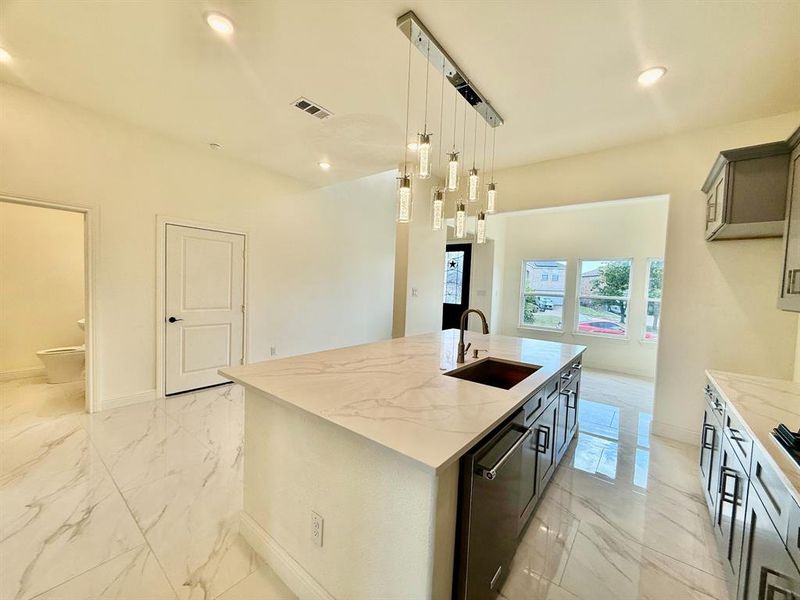 Furnished interior view inside a new home in , Grand Prairie (Image 10). Furnished interior view inside a new home in , Grand Prairie (Image 10).