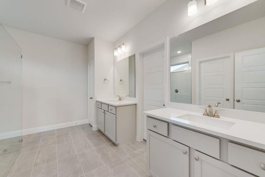 Furnished interior view inside a new home in Valencia On The Lake, Little Elm (Image 6).