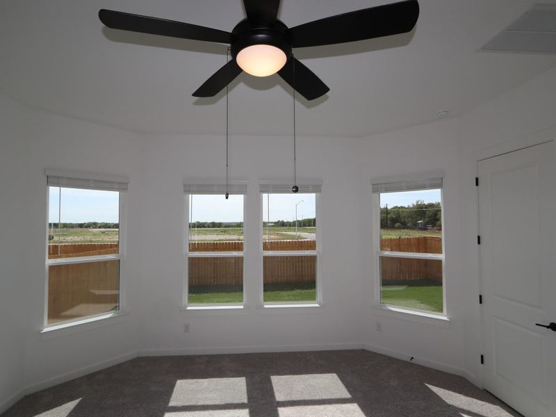 Spacious, unfurnished interior of a new home in Estancia West, Manchaca (Image 28). Spacious, unfurnished interior of a new home in Estancia West, Manchaca (Image 28).