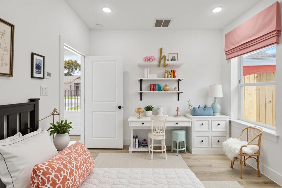 Furnished interior view inside a new home in , Houston (Image 11). Furnished interior view inside a new home in , Houston (Image 11).