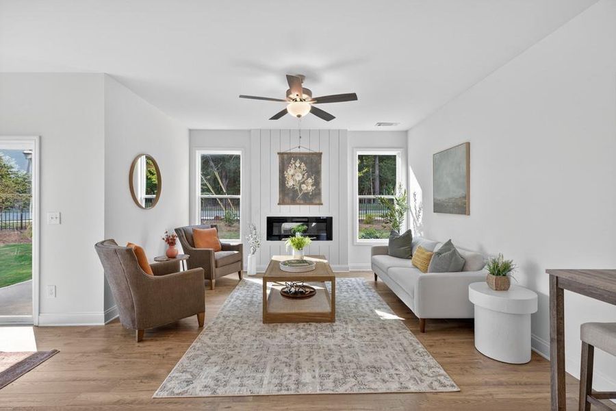 Furnished interior view inside a new home in , Jefferson (Image 9).