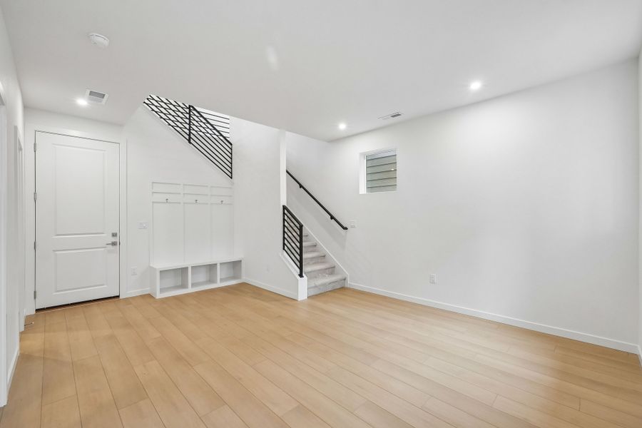 Spacious, unfurnished interior of a new home in Parkside at Victory Ridge, Colorado Springs (Image 39).