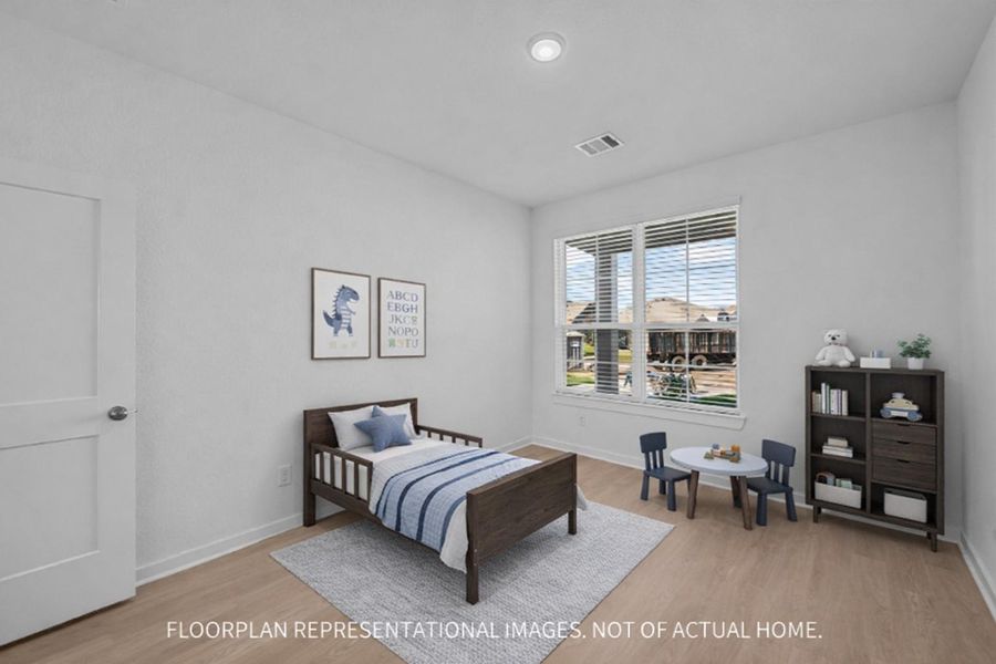 Furnished interior view inside a new home in Marvida, Cypress (Image 12).