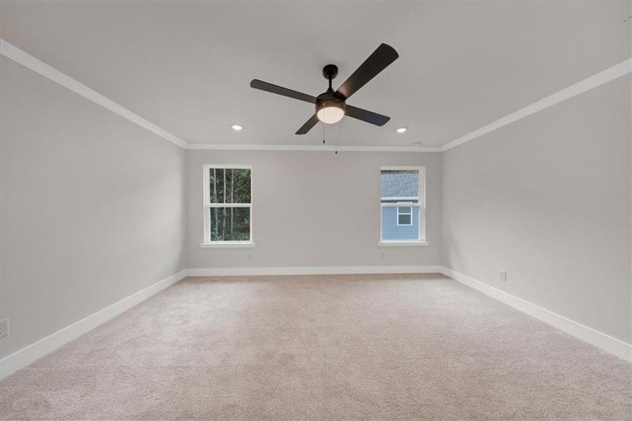 Spacious, unfurnished interior of a new home in Canterbury Villas, Carrollton (Image 34).