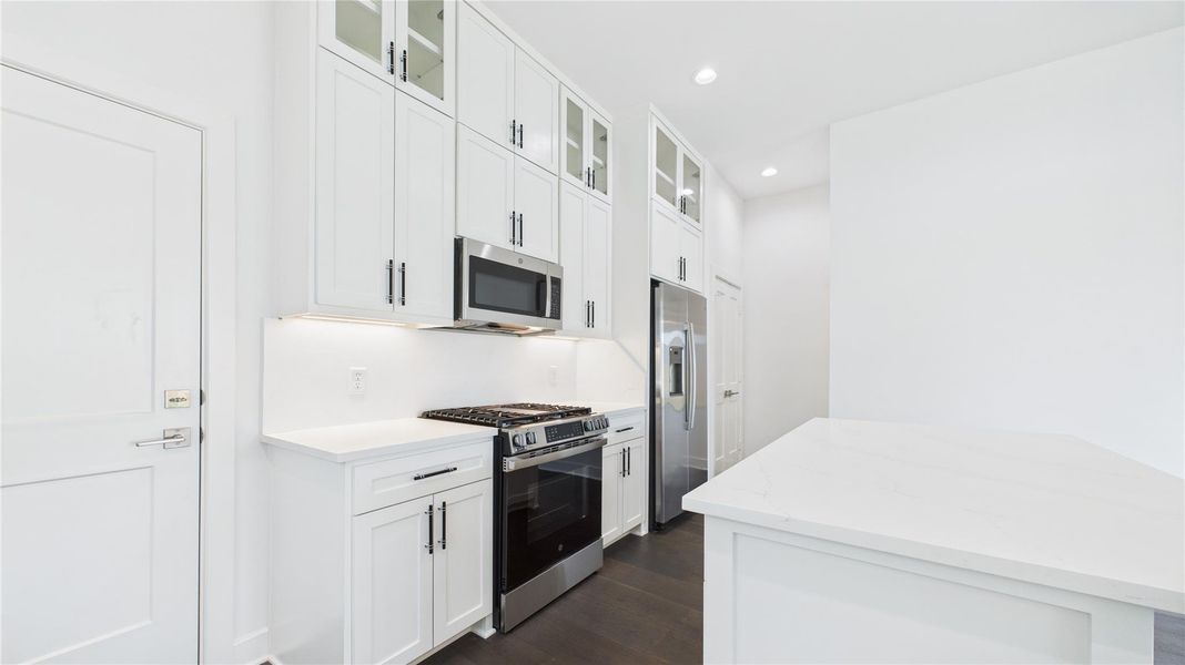 Furnished interior view inside a new home in Skyline Homes at Lozier, Houston (Image 14).
