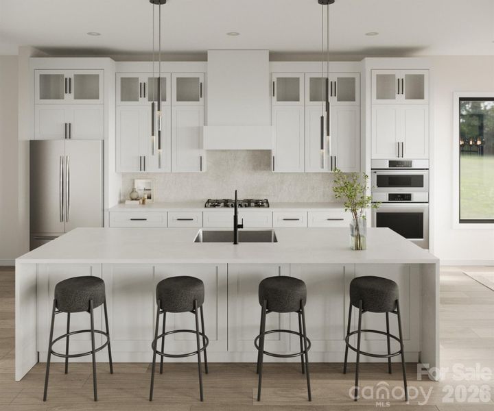 Furnished interior view inside a new home in , Arden (Image 5).