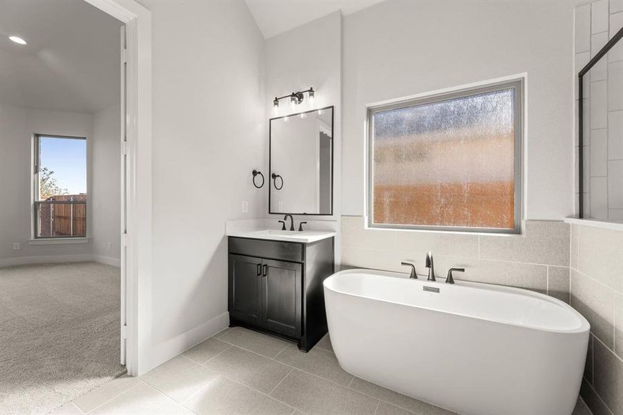 Furnished interior view inside a new home in Somerset - Phase 5, Mansfield (Image 15). Furnished interior view inside a new home in Somerset - Phase 5, Mansfield (Image 15).