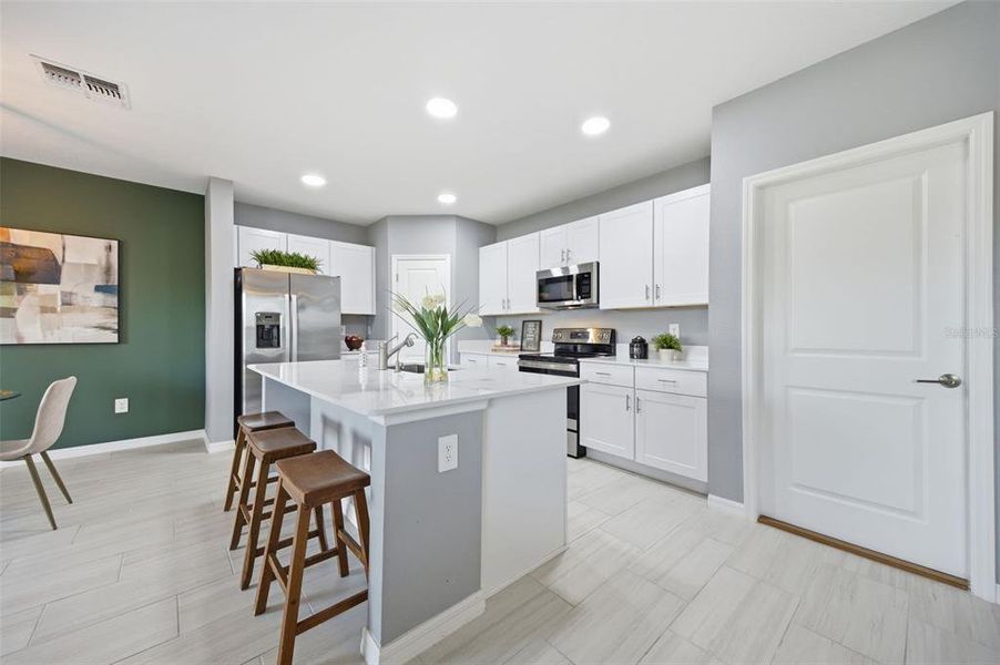 Furnished interior view inside a new home in , Plant City (Image 12).