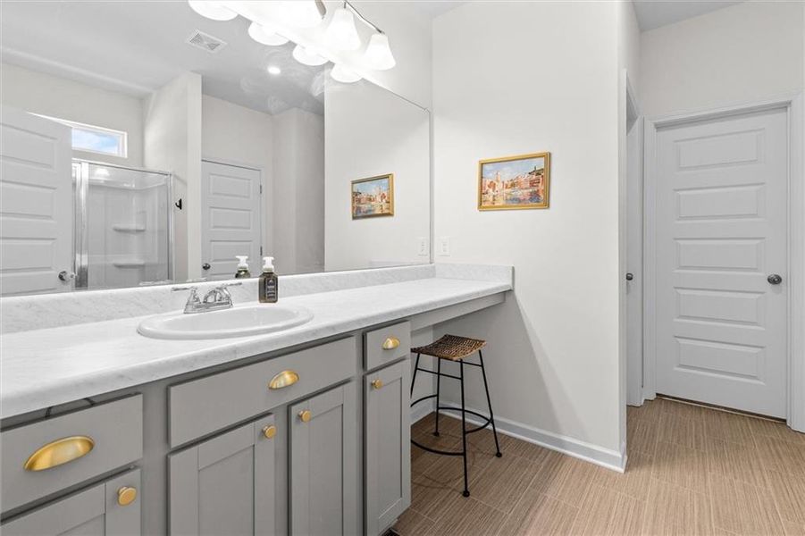 Furnished interior view inside a new home in , Douglasville (Image 25).