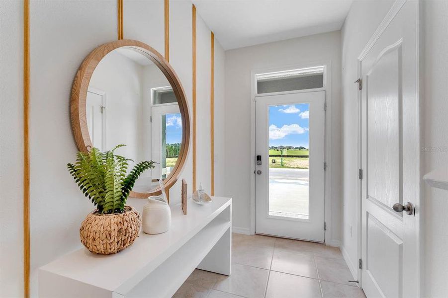 Furnished interior view inside a new home in Brentwood, Davenport (Image 29).