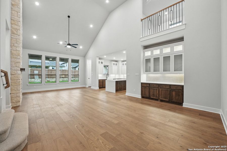 Spacious, unfurnished interior of a new home in Davis Ranch: 60ft. lots, San Antonio (Image 9). Spacious, unfurnished interior of a new home in Davis Ranch: 60ft. lots, San Antonio (Image 9).