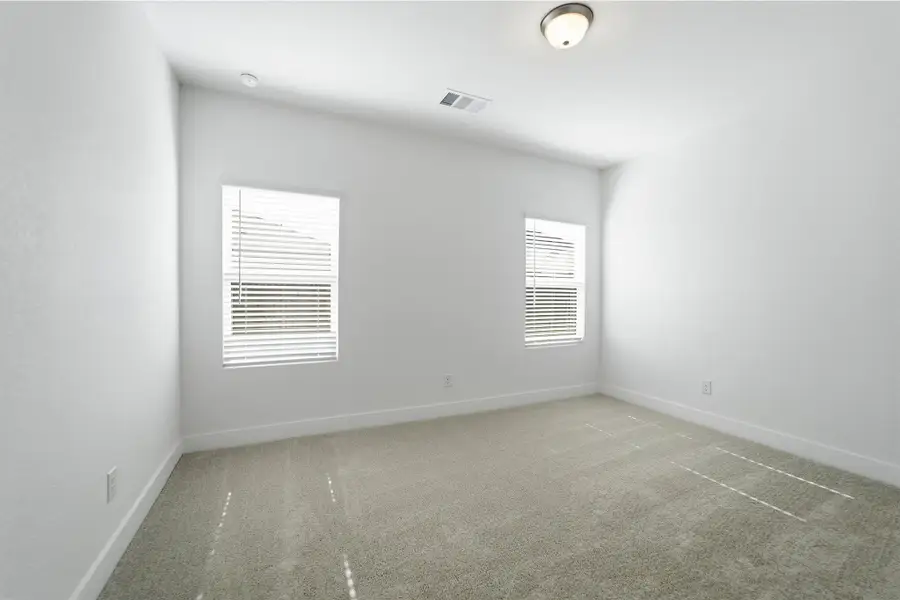 Representative unfurnished interior of a home built from the Hazel by CastleRock Communities in Katzer Ranch, Converse (Image 24).