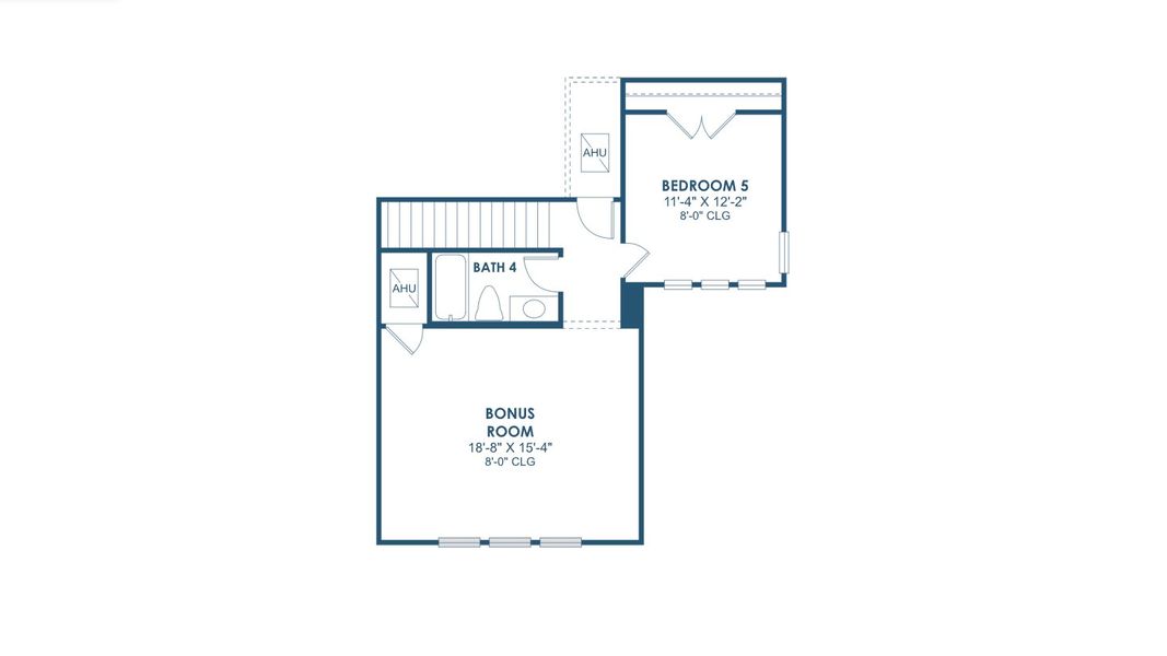 2D floor plan layout for the Hyde Park IV by Homes by WestBay in Pasadena Woods, Dade City, FL (Image 4).