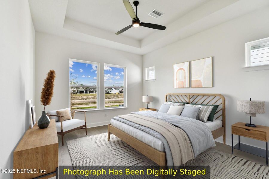 Furnished interior view inside a new home in Seven Pines 50' Front Entry, Jacksonville (Image 3).